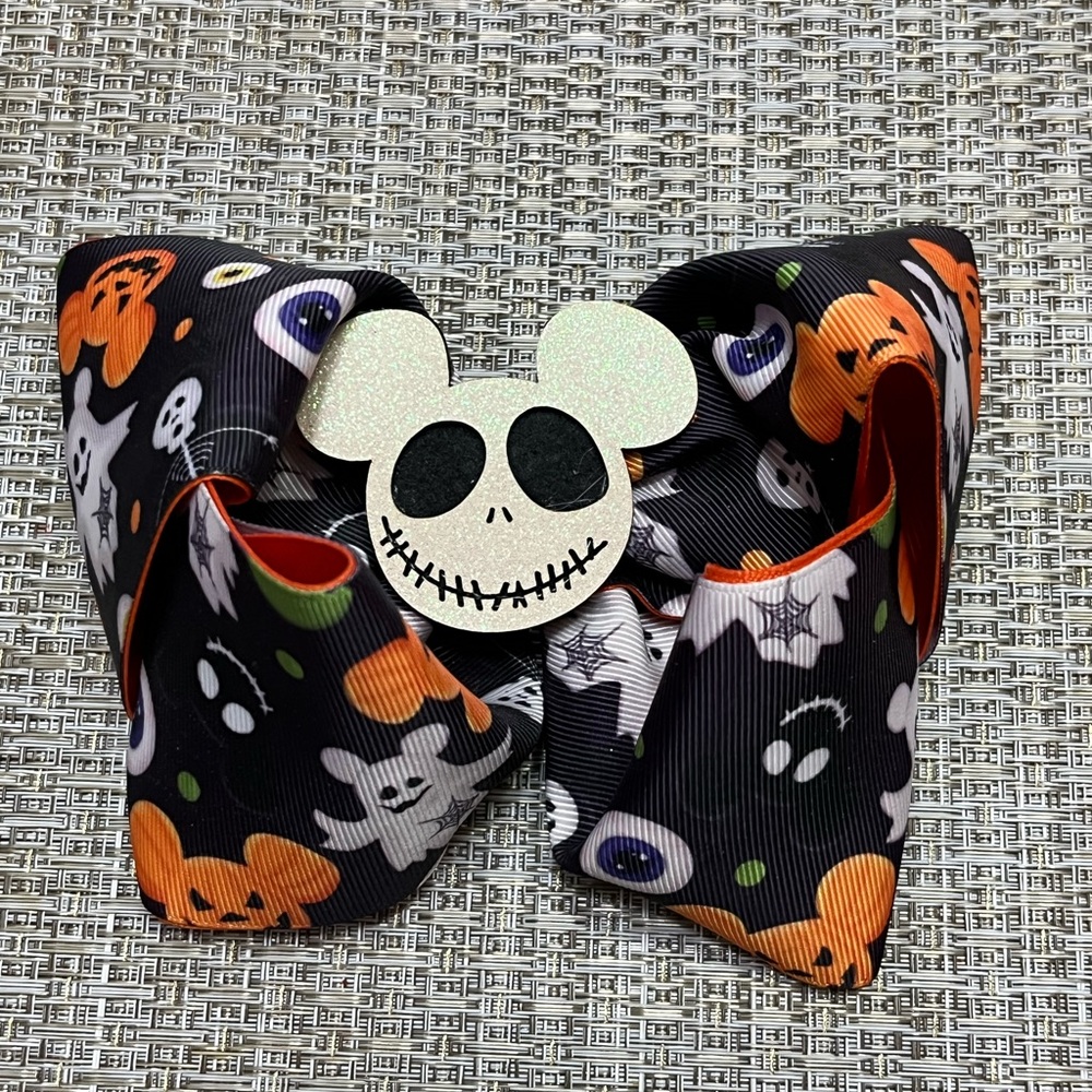 Disney Halloween Themed Hair Bows